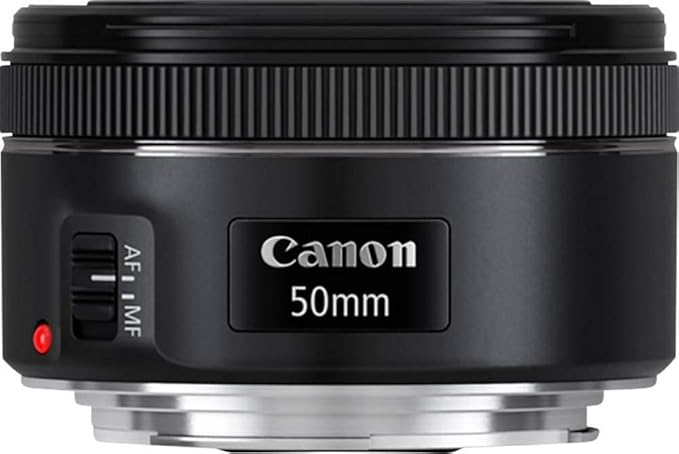 Canon EF 50mm f/1.8 STM Lens – It is amazingly cheap, fast, and sharp and is the so-called nifty fifty.